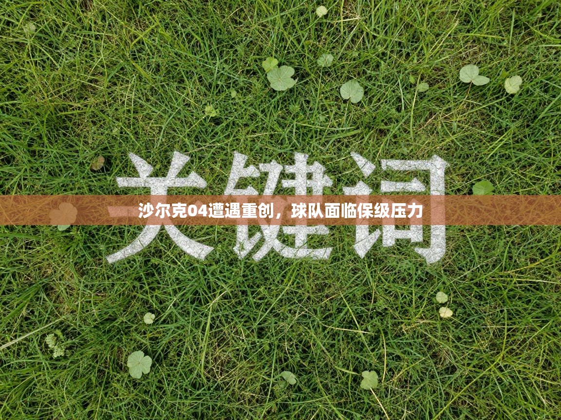 沙尔克04遭遇重创，球队面临保级压力  第2张