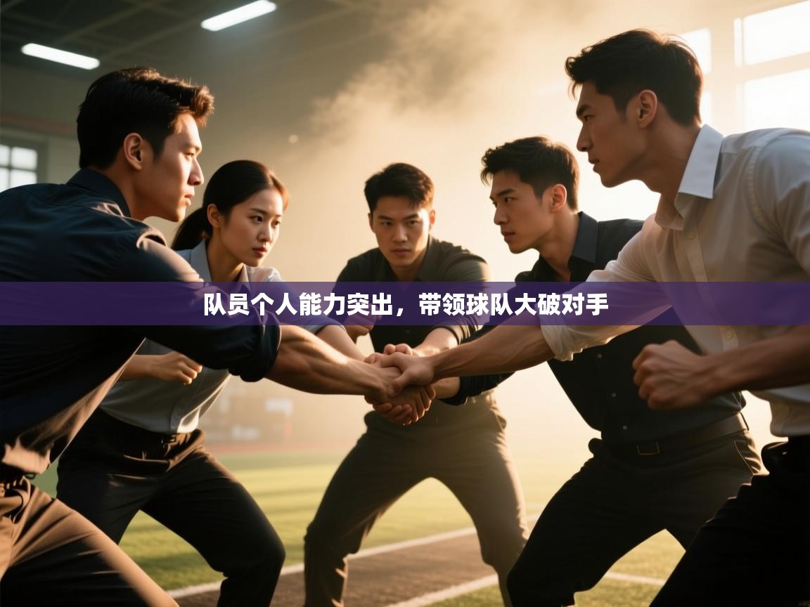 队员个人能力突出，带领球队大破对手