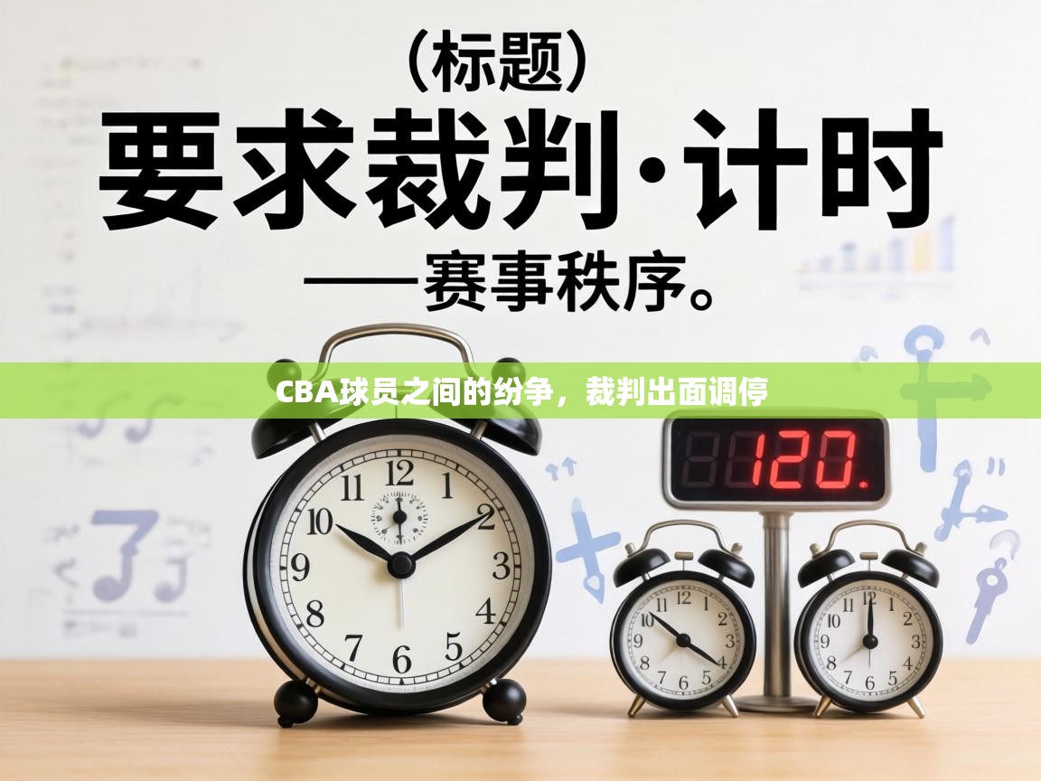 CBA球员之间的纷争，裁判出面调停